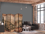 Room Divider - Landscape with Cypresses and Mediterranean Vegetation