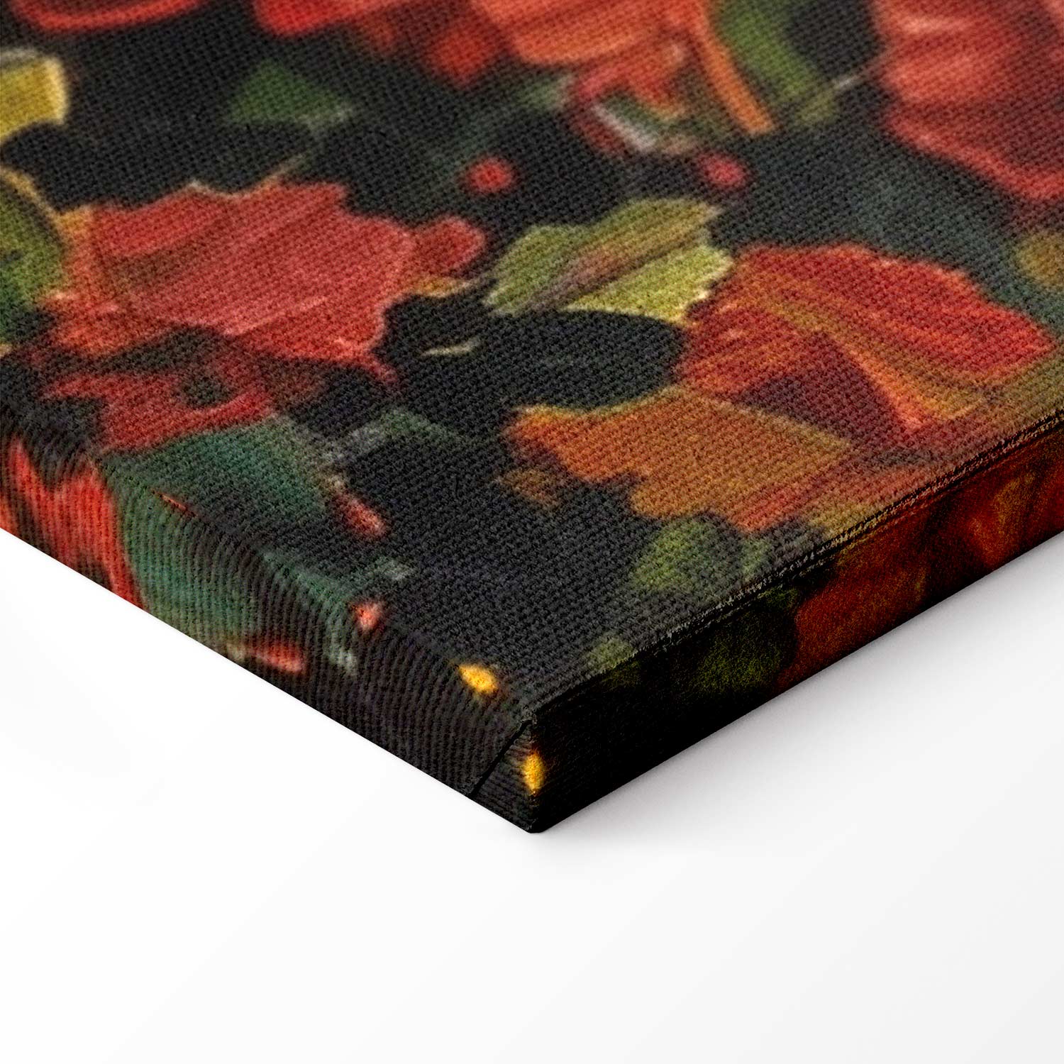 Pensive Woman Nostalgic Impression Canvas Print