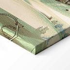 Tuscan Green Fields Landscape Canvas Print