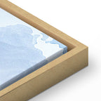 Canvas Print - Landscape with Green Fields and Trees Tuscan Sunny View