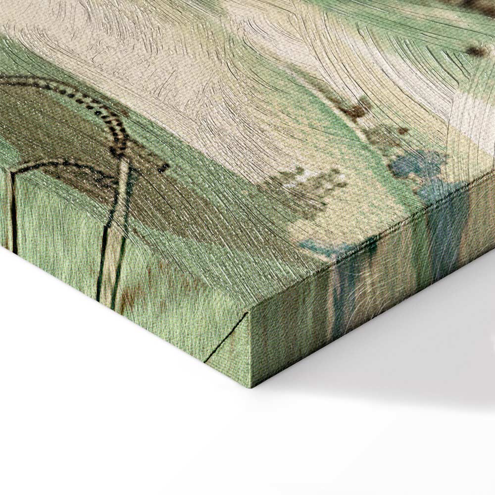 Tuscan Green Fields Landscape Canvas Print