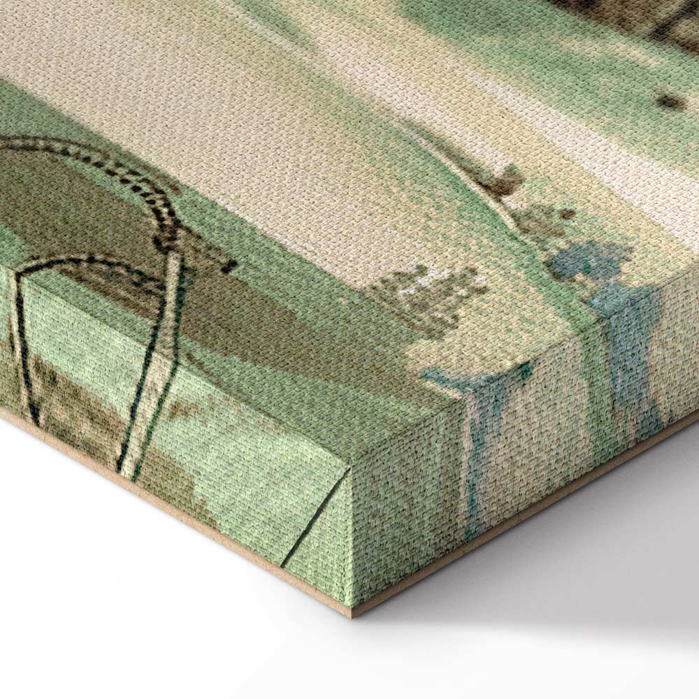 Tuscan Green Fields Landscape Canvas Print