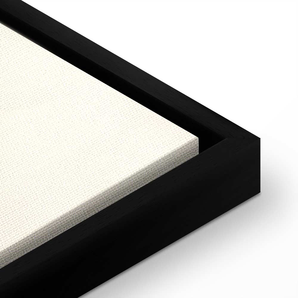 Canvas Print - Ocean Cliff Landscape in Pink Tones