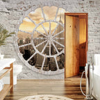 New York Window View City Wall Mural