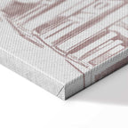 Berlin Watercolour Architecture Canvas Print