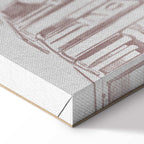 Berlin Watercolour Architecture Canvas Print