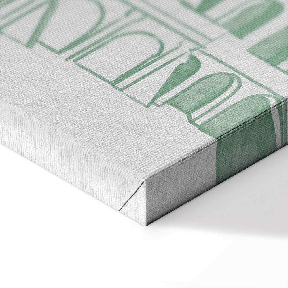 Rome Watercolour Architecture Vertical Canvas Print