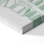 Rome Watercolour Architecture Vertical Canvas Print