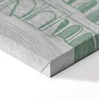 Rome Watercolour Architecture Vertical Canvas Print