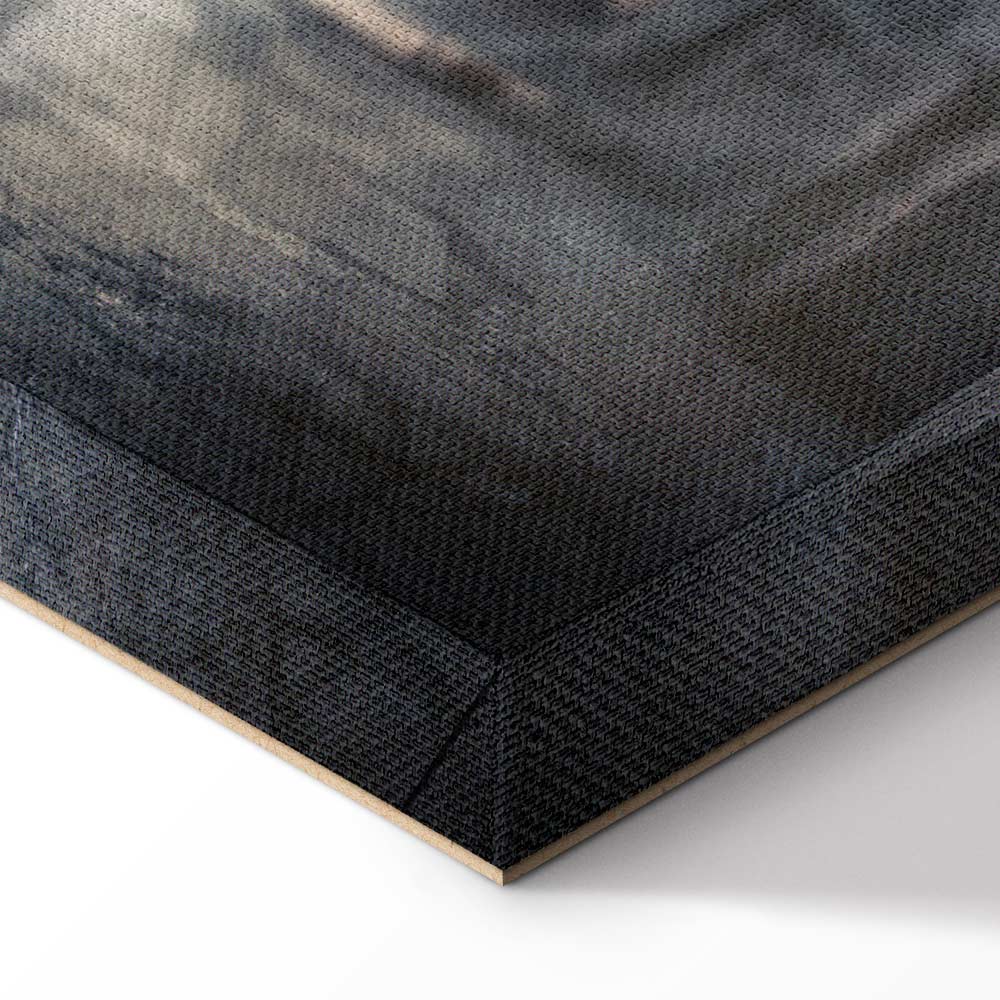 Stone Chamber Architecture Vertical Canvas Print