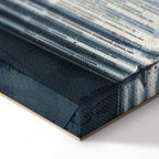 Metropolis Skyline Typography Canvas Print