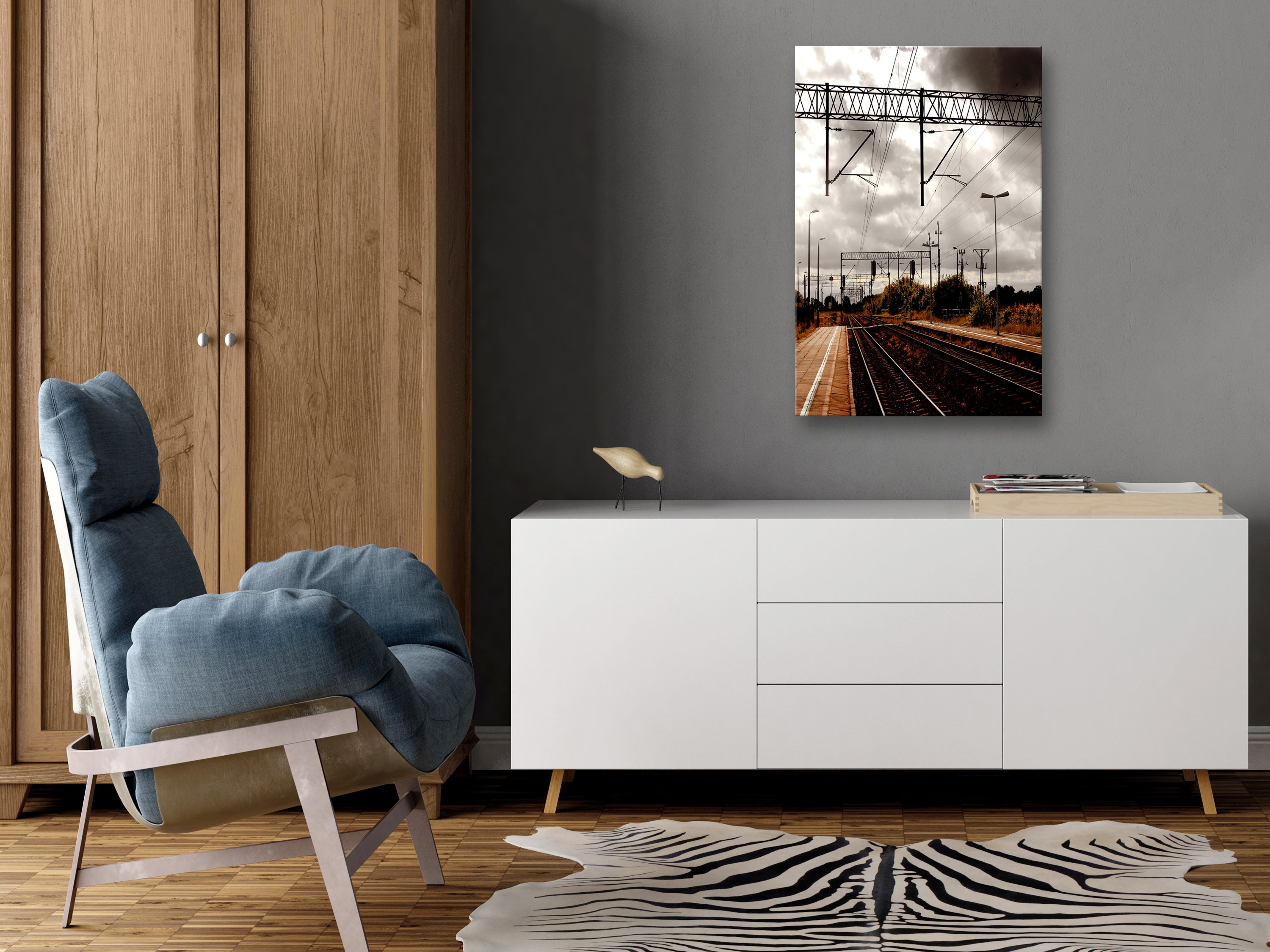 Canvas Print - Before the Trip (1 Part) Vertical