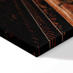 Cloudy Sky Landscape Vertical Canvas Print