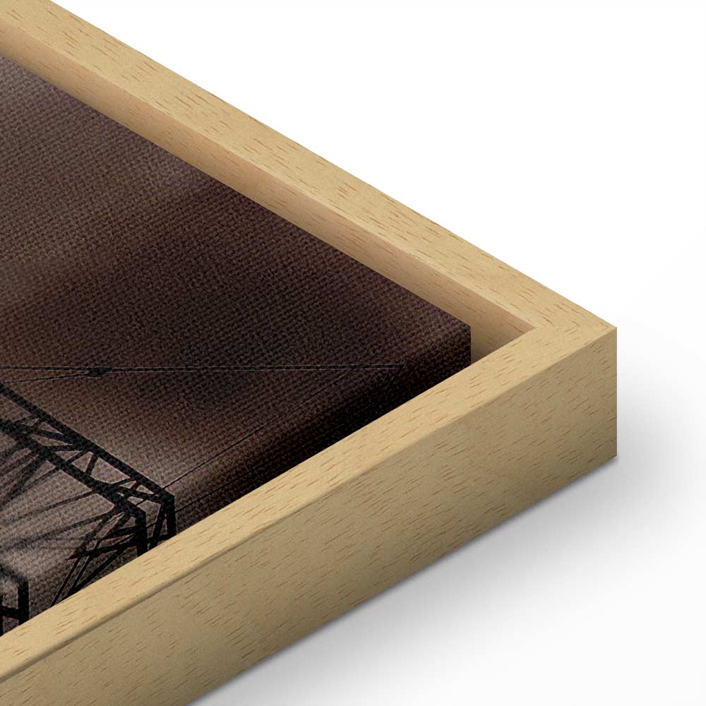 Cloudy Sky Landscape Vertical Canvas Print