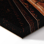 Cloudy Sky Landscape Vertical Canvas Print