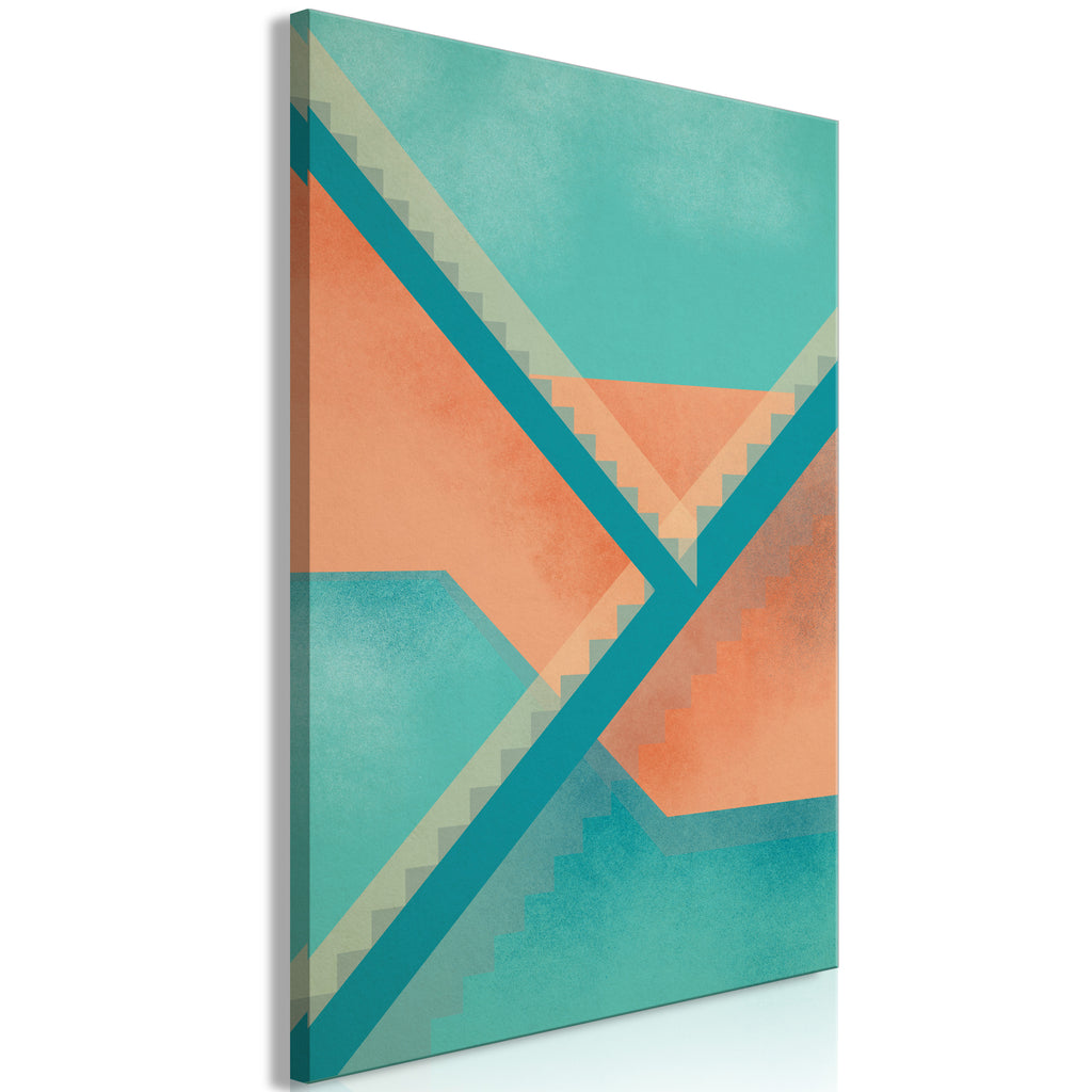 Canvas Print - Stairs Composition (1 Part) Vertical