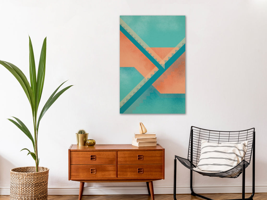 Canvas Print - Stairs Composition (1 Part) Vertical