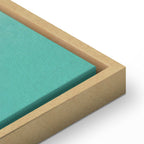 Abstract Geometric Stairs Composition Canvas Print