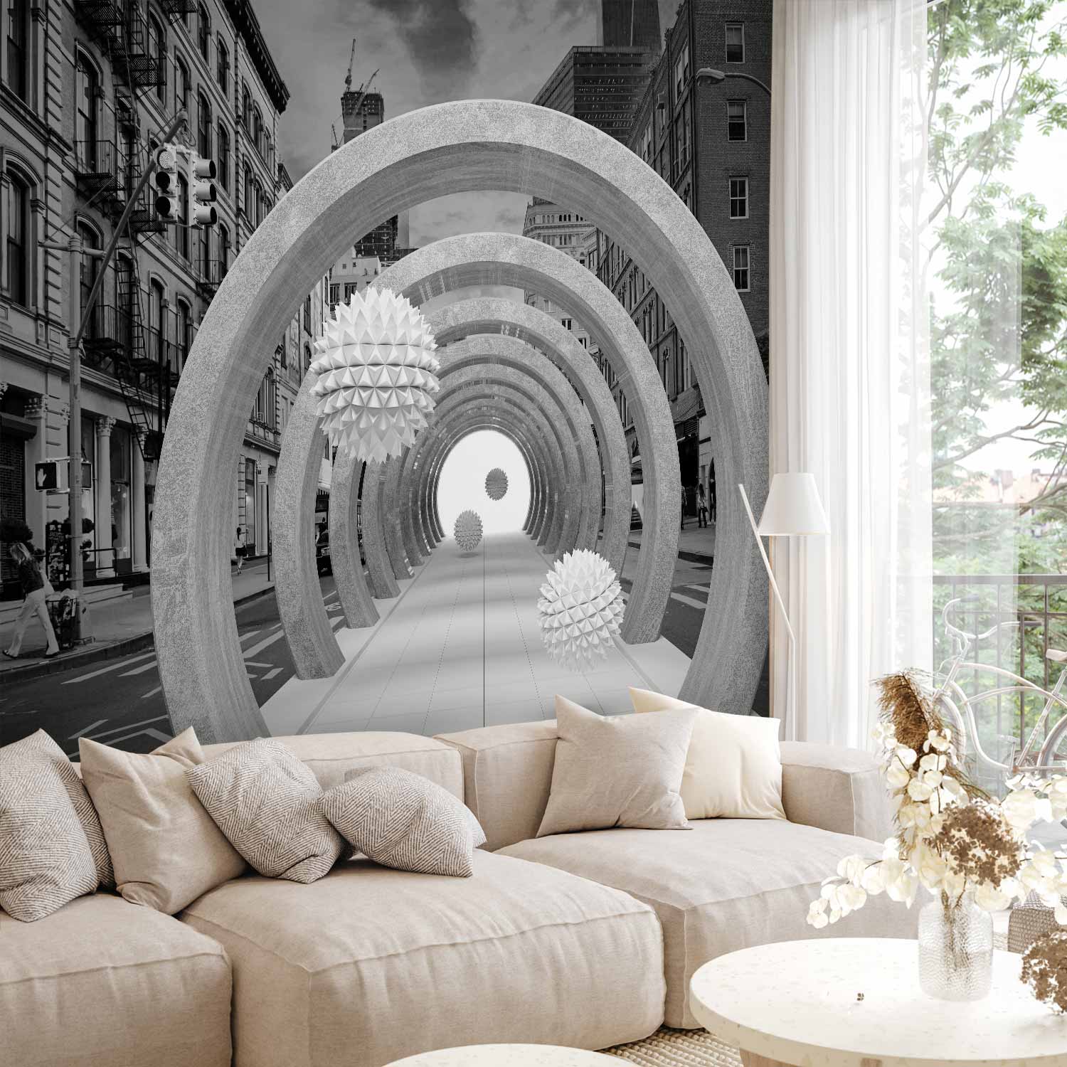 Wall Mural 3D Portal