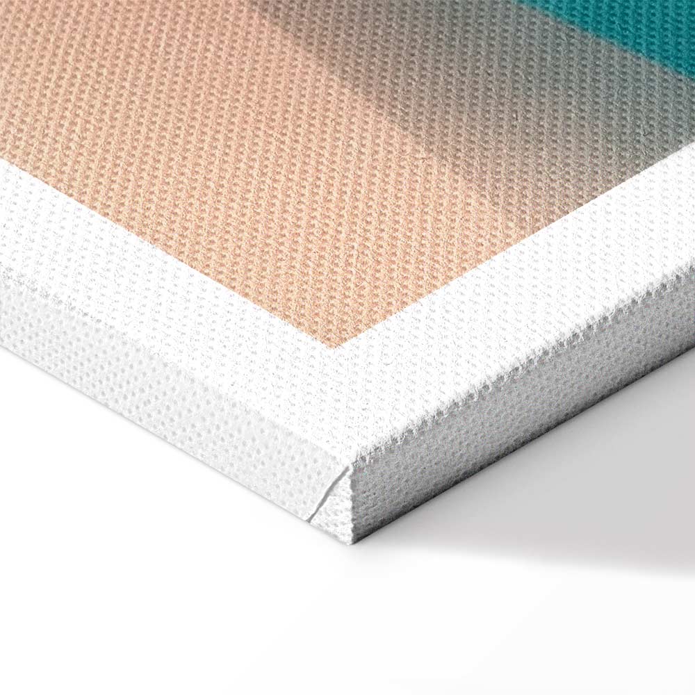 Pastel Tropical Alley Canvas Print