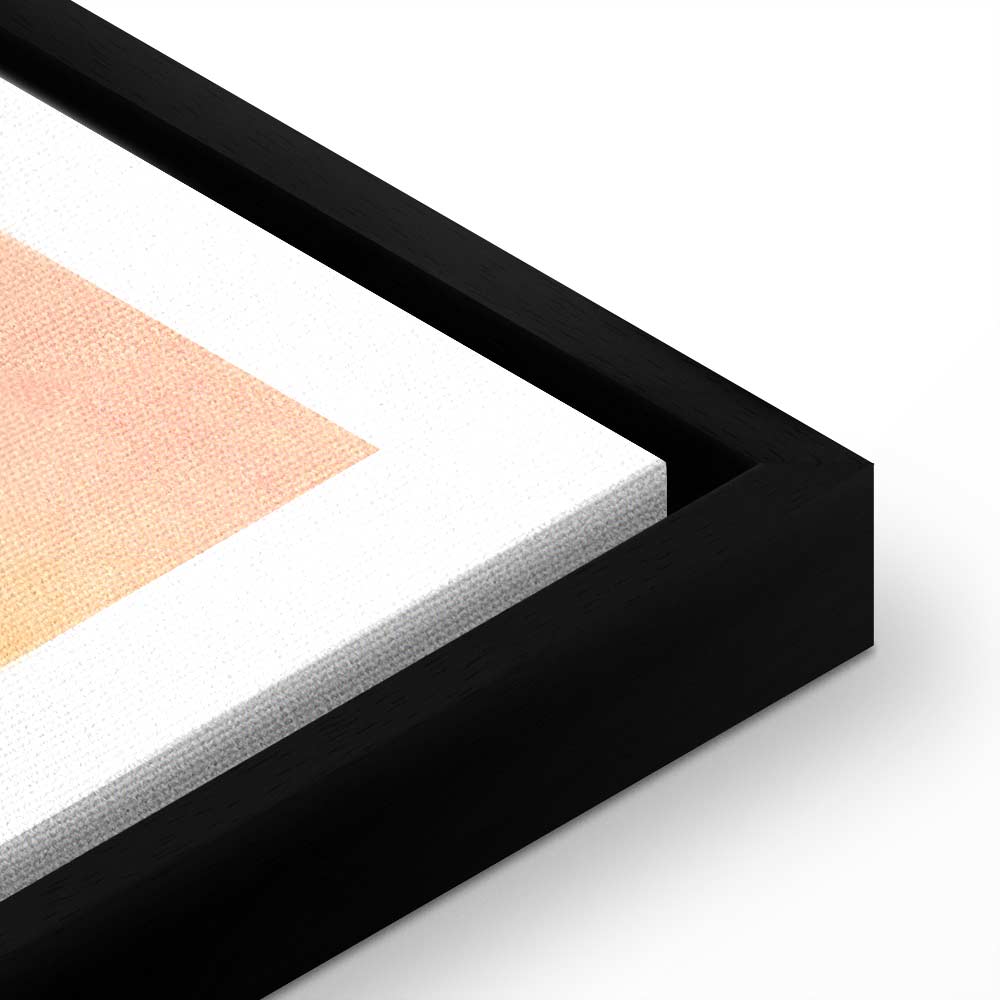 Pastel Tropical Alley Canvas Print