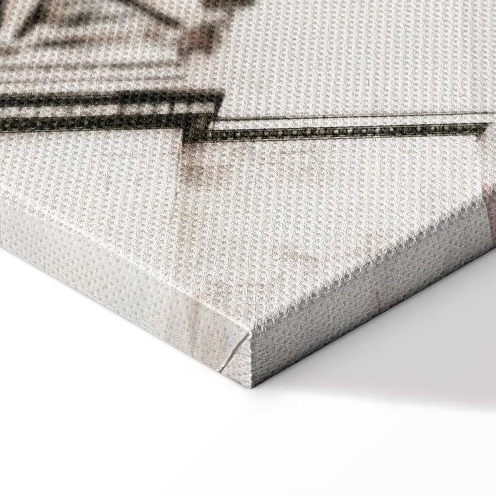 Triumphal Arch Architectural Photo Canvas Print