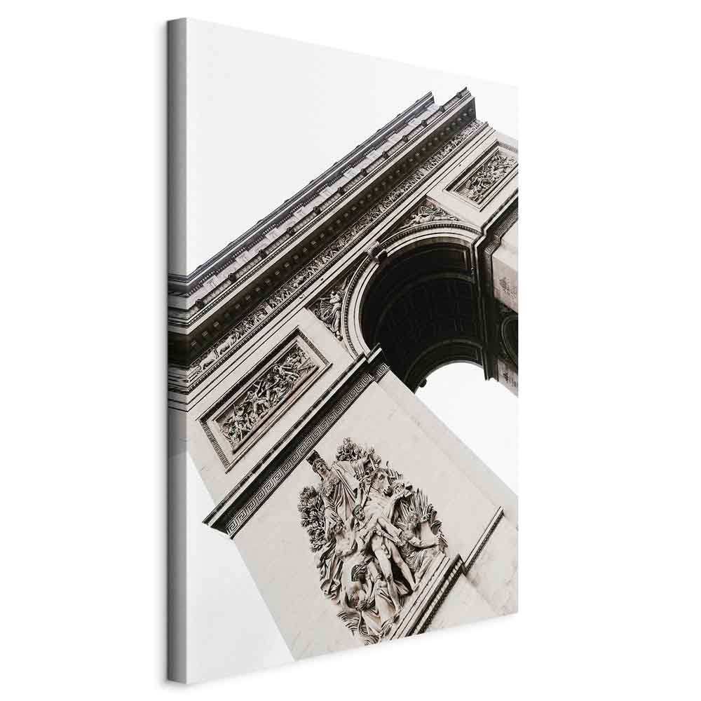 Triumphal Arch Architectural Photo Canvas Print