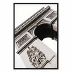 Triumphal Arch Architectural Photo Canvas Print