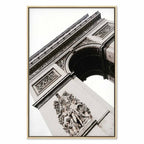 Triumphal Arch Architectural Photo Canvas Print
