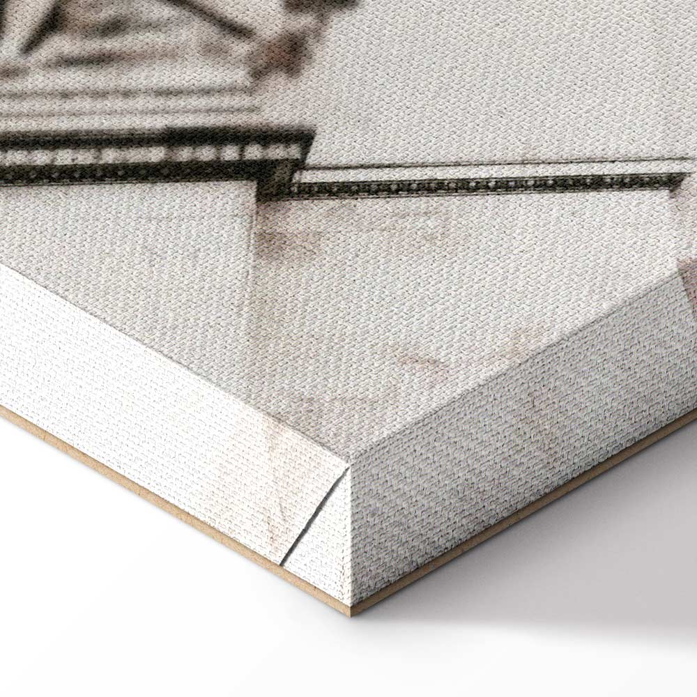 Triumphal Arch Architectural Photo Canvas Print