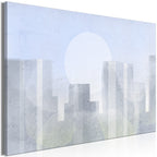 Canvas Print Modern City Wide 1 Part