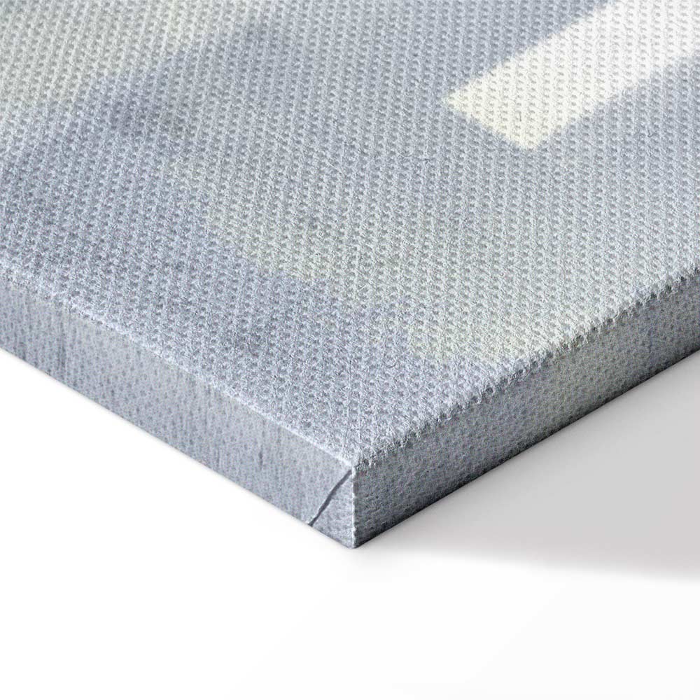 Modern Abstract City Skyline Wide Canvas Print