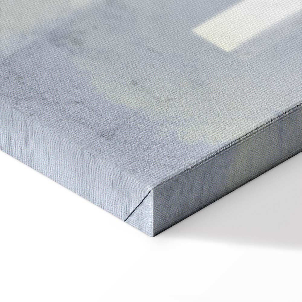 Modern Abstract City Skyline Canvas Print