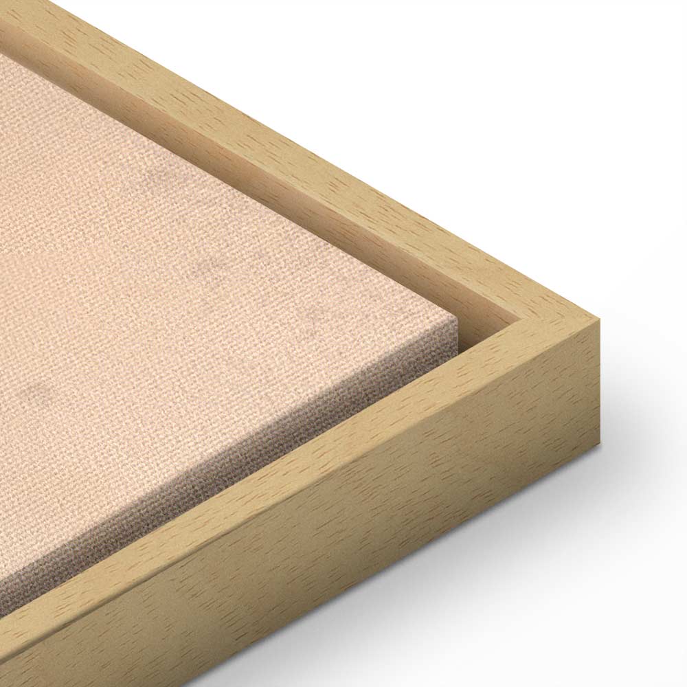 Modern Abstract City Skyline Canvas Print