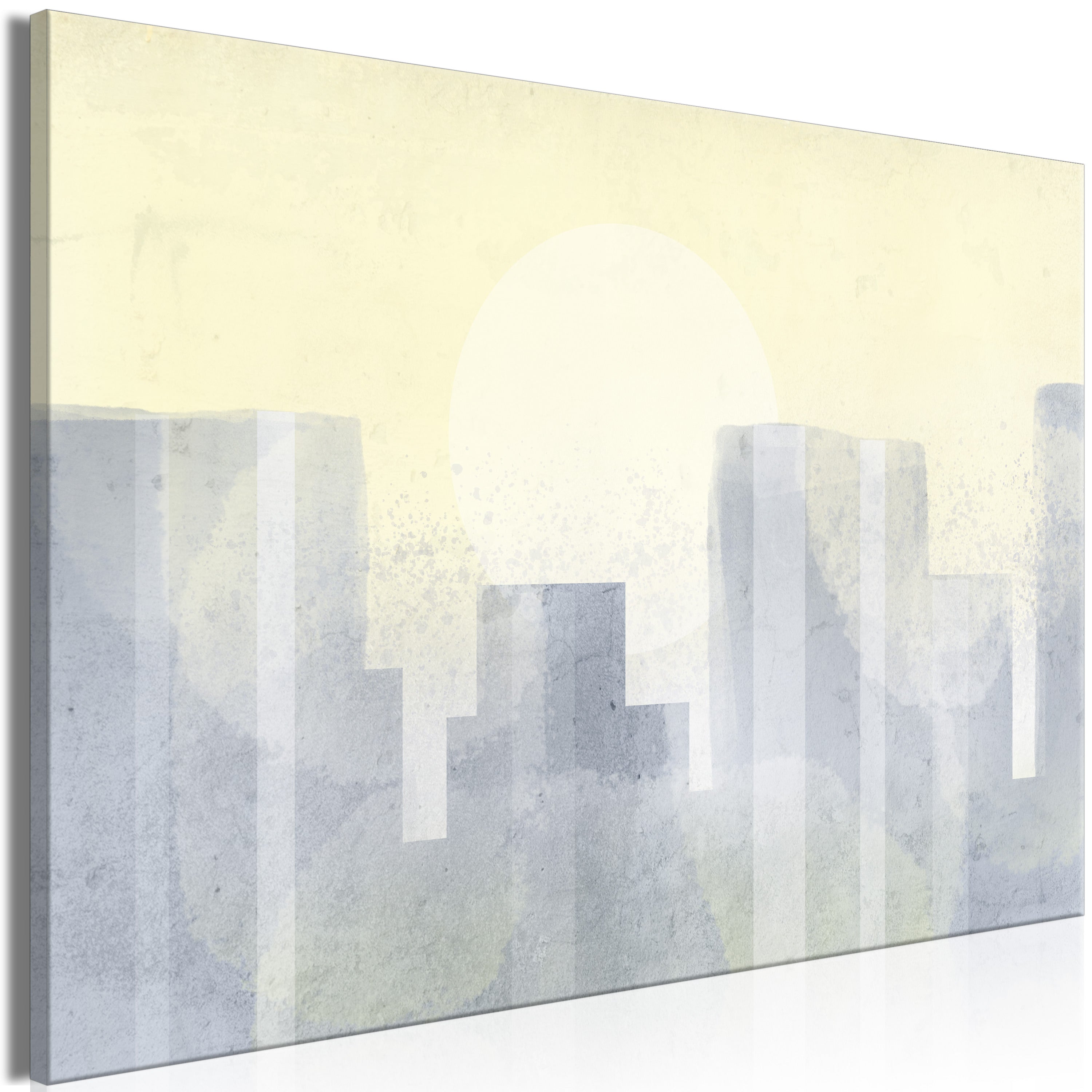 Canvas Print Modern City Wide
