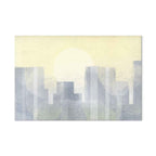 Modern Abstract City Architecture Canvas Print