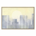 Modern Abstract City Architecture Canvas Print