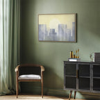 Modern Abstract City Architecture Canvas Print