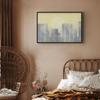 Modern Abstract City Architecture Canvas Print