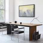 Modern Abstract City Architecture Canvas Print