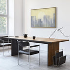 Modern Abstract City Architecture Canvas Print