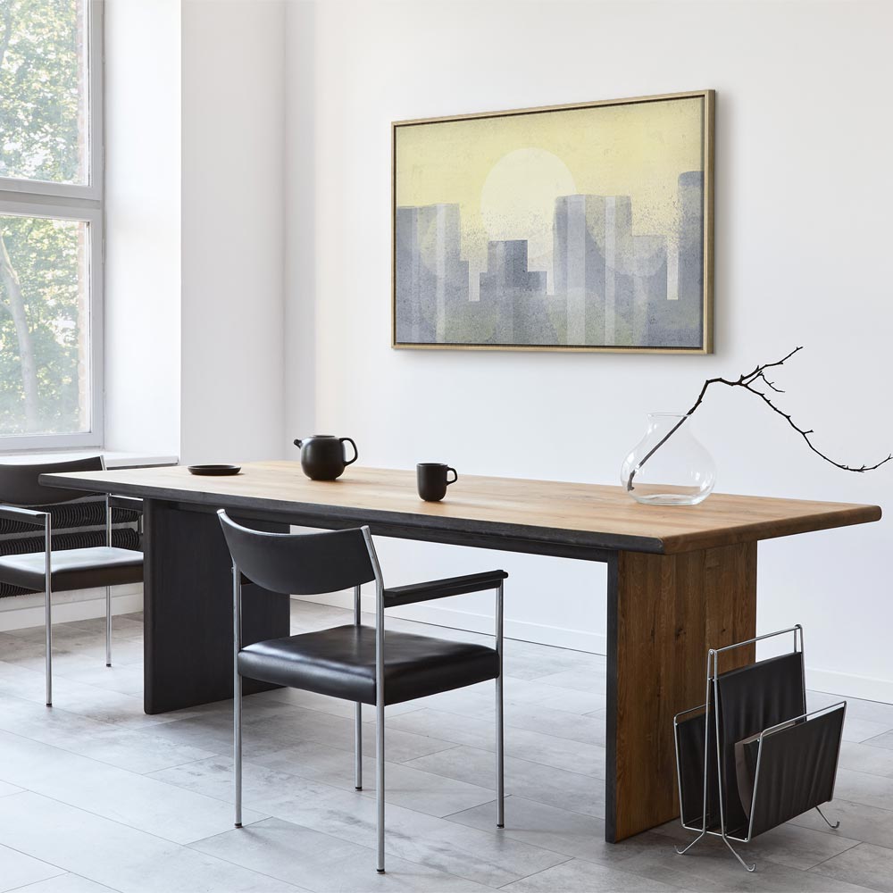 Modern Abstract City Architecture Canvas Print