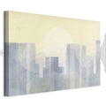 Modern Abstract City Architecture Canvas Print