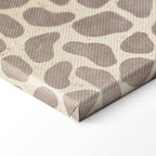 Colorful Illustrated Townhouses City Canvas Print