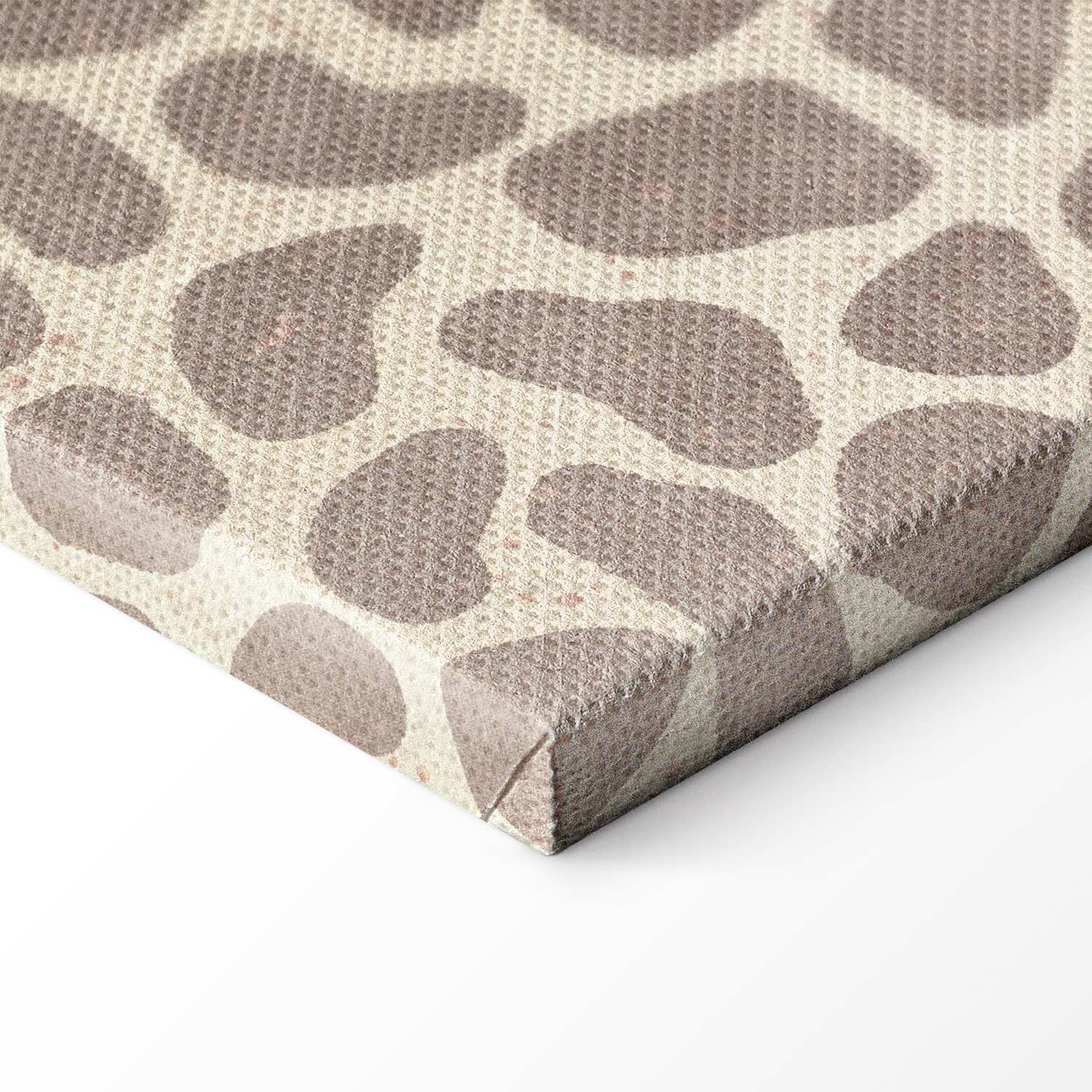 Colorful Illustrated Townhouses City Canvas Print