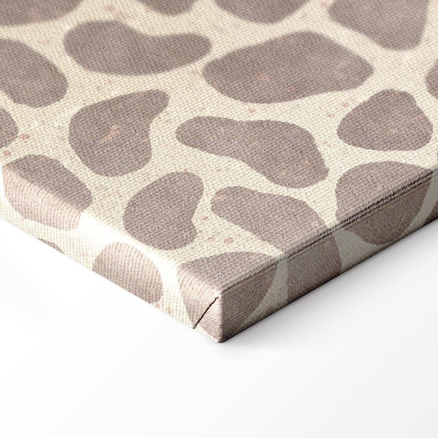 Colorful Illustrated Townhouses City Canvas Print