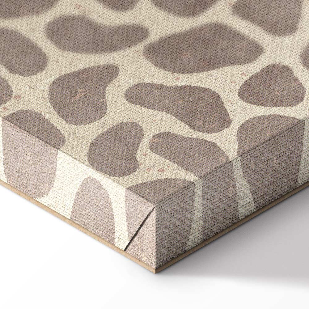 Colorful Illustrated Townhouses City Canvas Print