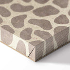 Colorful Illustrated Townhouses City Canvas Print