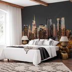 NYC Manhattan Skyline Twilight Wall Mural