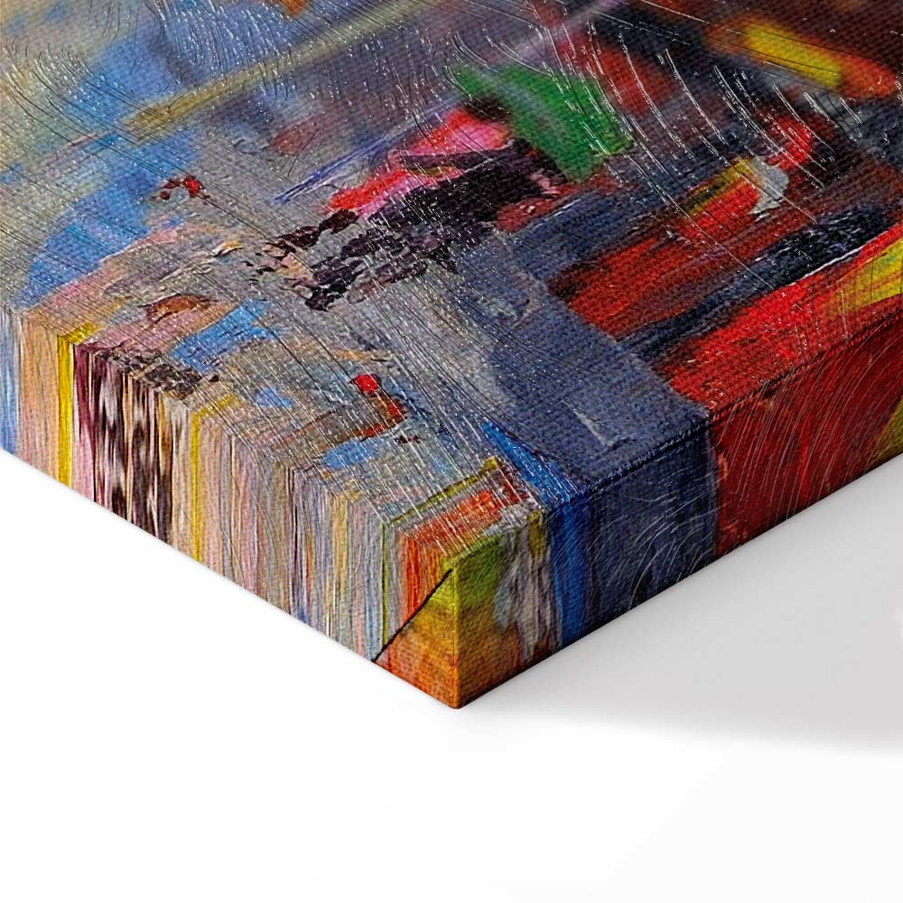 Rainy Paris City Architecture Canvas Print